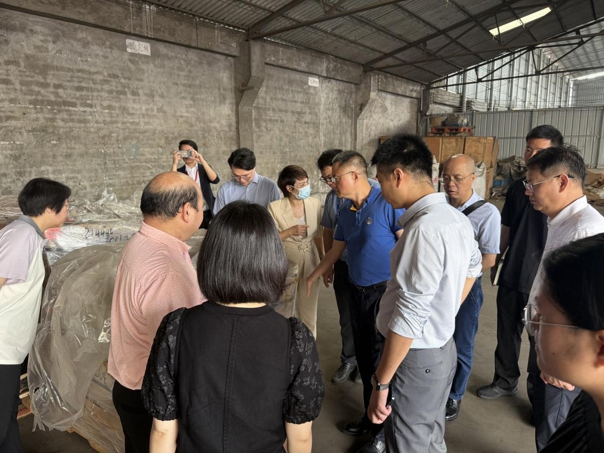 高明区区委区府办、佛山新基础工业集团来访我司调研